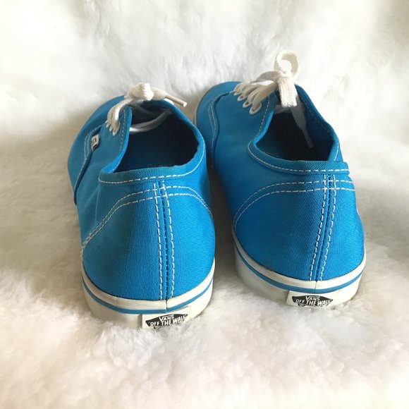 Vans Women's Turquoise Shoes - Picture 4 of 11
